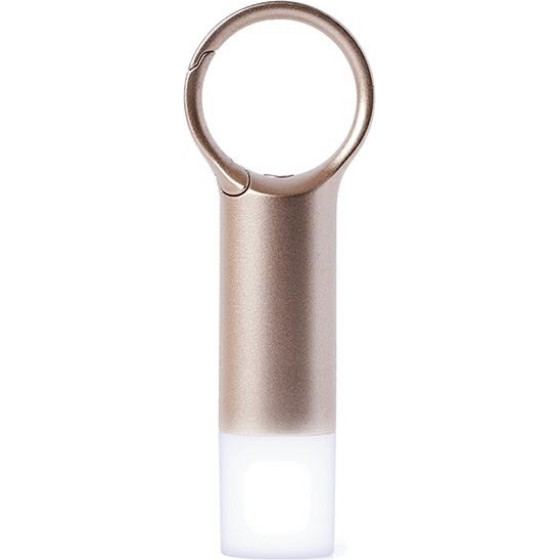 Lexon Nomaday Flash Led Keychain Gold - (LL137D)