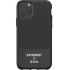 SUPERDRY Moulded Canvas Iphone 11 Pro Max Case czarny/Black - (41550)