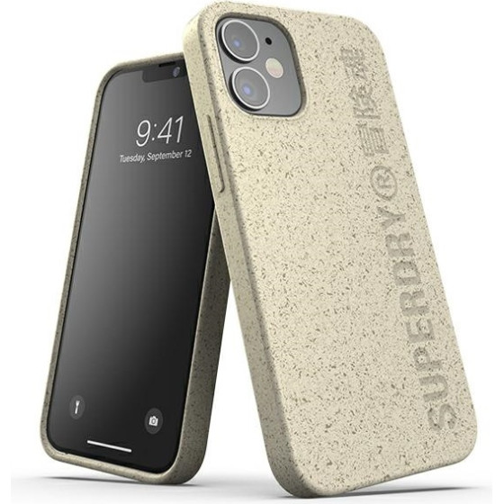 SUPERDRY Snap Iphone 12 Mini Compostablecase piaskowy/Sand - (42623)