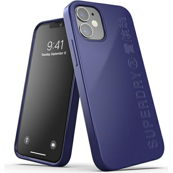 SUPERDRY Snap Iphone 12 Mini Compostablegranatowy/Navy - (42626)