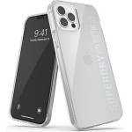 SUPERDRY Snap Iphone 12/12 Pro Clear Case srebrny/Silver - (42591)