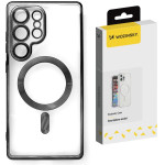 Wozinsky Electroplated Magsafe Case For Samsung Galaxy S24 Fe - Black - (Wozinsky Electroplated Magsafe Case Samsung Galaxy S24 Fe Black)
