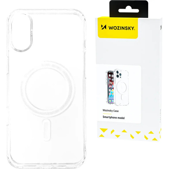 Wozinsky Ultra Clear Magsafe Case For Samsung Galaxy S24 Fe - Clear - (Wozinsky Ultra Clear Magsafe Case Samsung Galaxy S24 Fe Transparent)