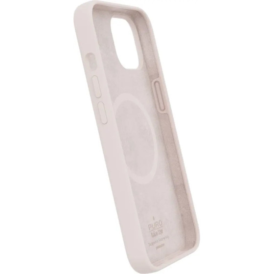 Puro Icon Mag Pro Magsafe Silicone Case For Iphone 13 / 14 - Pink - (IPC1461ICONMAGROSE)