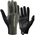 Rockbros 16110006003 shock-Absorbing Cycling Gloves Size L - Green And Black 7386286562320 - (Rockbros-16110006003)
