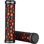 Rockbros 2017-14AOr Bicycle Grips - Black And Orange 7016802870768 - (Rockbros-2017-14AOR)
