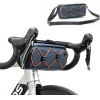 Rockbros 30110054002 Bicycle Handlebar Bag 2.2 l - Blue 7683507143581 - (Rockbros-30110054002)
