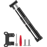 Rockbros 42322821001 Floor Bicycle Pump - Black 7016802870379 - (Rockbros-42322821001)