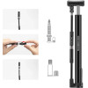 Rockbros 42322821001 Floor Bicycle Pump - Black 7016802870379 - (Rockbros-42322821001)