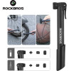 Rockbros 42520001001 Bicycle Pump - Black 7016802870393 - (Rockbros-42520001001)