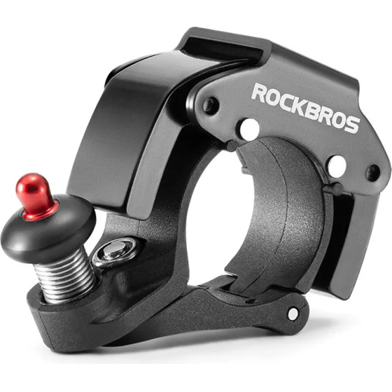 Rockbros Bicycle Bell 34210006001 Shape C - Black 7016802871017 - (Rockbros-34210006001)