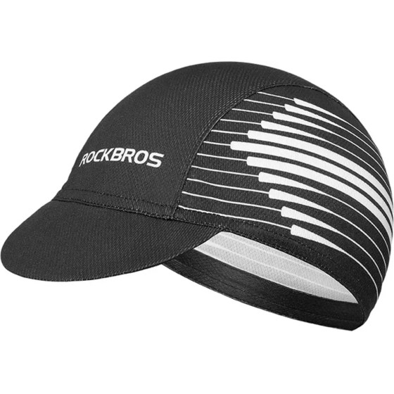 Rockbros MZ10023 Cycling Cap With Peak - Black 7016802870324 - (Rockbros-MZ10023)