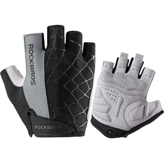 Rockbros S109GR Cycling gloves, Size Xl - Gray 7016802869298 - (Rockbros-S109GR-XL)
