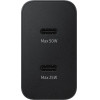 Samsung USB-C 50W Charger With USB-C Cable - Black - (EP-T5020XBEGWW)