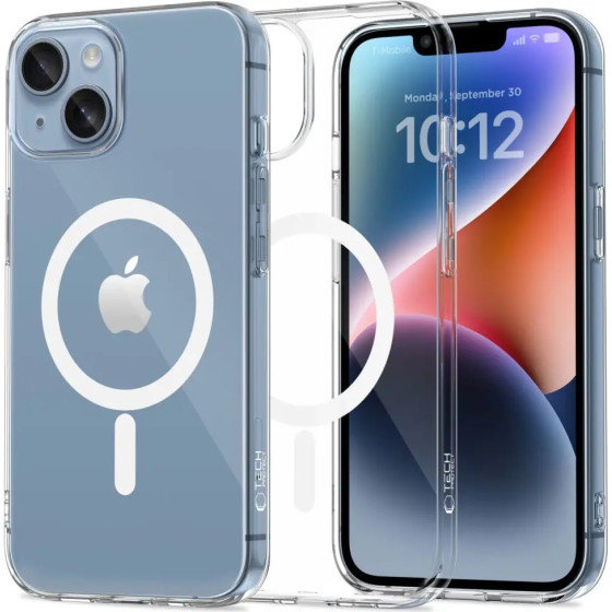 Tech-Protect Flexair Magsafe Case For Iphone 13 / 14 - Clear - (26657-0)