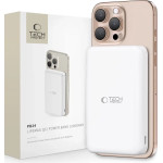 Tech-Protect Powerbank PB24 Lifemag QI2 Magsafe 10000 Mah - White - (26754-0)