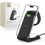Tech-Protect QI15W-A36 3in1 Charging Station For Apple - Black - (26880-0)