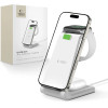 Tech-Protect QI15W-A36 3in1 Charging Station For Apple - White - (26882-0)