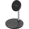 Tech-Protect QI15W-A39 2in1 Magsafe Charging Station - Black - (26756-0)