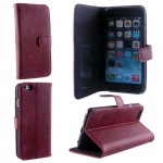 ���� IPHONE 6S/6 4.7 LEATHER PREMIUM BOOK + PC COVER STAND RED