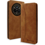 Bodycell Book Case Pu Leather Realme 14 Pro Plus Brown - (BB-00196)