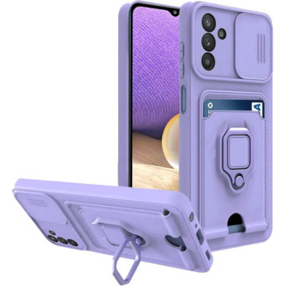 Bodycell Multifunction Case �� ������� Samsung A25 Purple - (BM-00215)