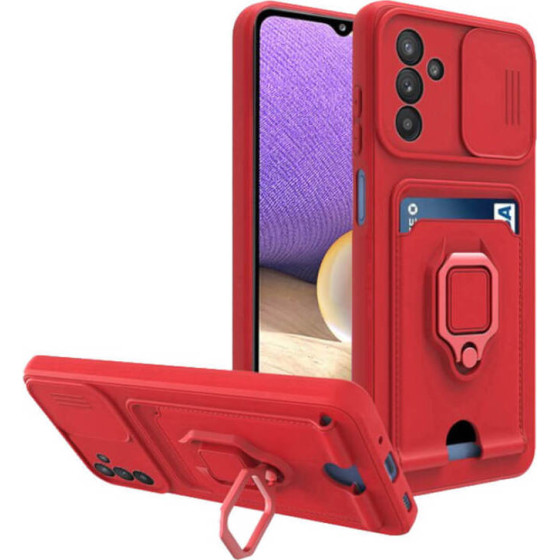 Bodycell Multifunction Case �� ������� Samsung A25 Red - (BM-00216)