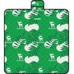 Qunature Picnic Mat Waterproof Camping Blanket 2 x 2 m - Green - (60004601)