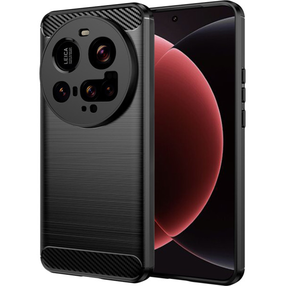 Techsuit - Carbon Silicone - Xiaomi 15 Ultra - Black