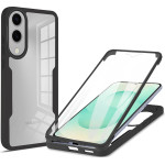 Techsuit - Colorverse 360 Series + Screen Protector - Samsung Galaxy S25 Edge - Black