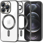 Techsuit - Luxury Crystal Magsafe - Iphone 12 Pro - Black