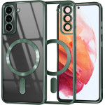 Techsuit - Luxury Crystal Magsafe - Samsung Galaxy S21 5G - Deep Green