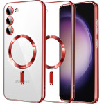 Techsuit - Luxury Crystal Magsafe - Samsung Galaxy S23 - Red
