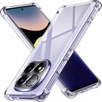 Techsuit - Shockproof Clear Silicone - Xiaomi Redmi Note 14 Pro+ 5G - Clear
