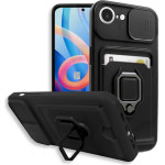 Bodycell Multifunction Case �� ������� Iphone 16e Black - (BM-00205)