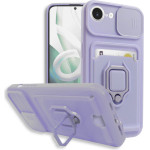 Bodycell Multifunction Case �� ������� Iphone 16e Purple - (BM-00206)