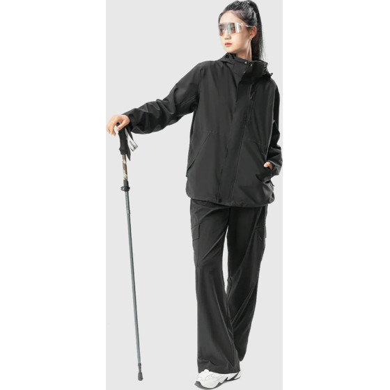 Qunature Nordic Walking Trekking Poles Aluminum 110 - 130 Cm - Brown - (60000601)