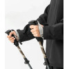 Qunature Nordic Walking Trekking Poles Aluminum 110 - 130 Cm - Brown - (60000601)