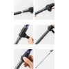 Qunature Nordic Walking Trekking Poles Aluminum 110 - 130 Cm - Purple - (60000602)
