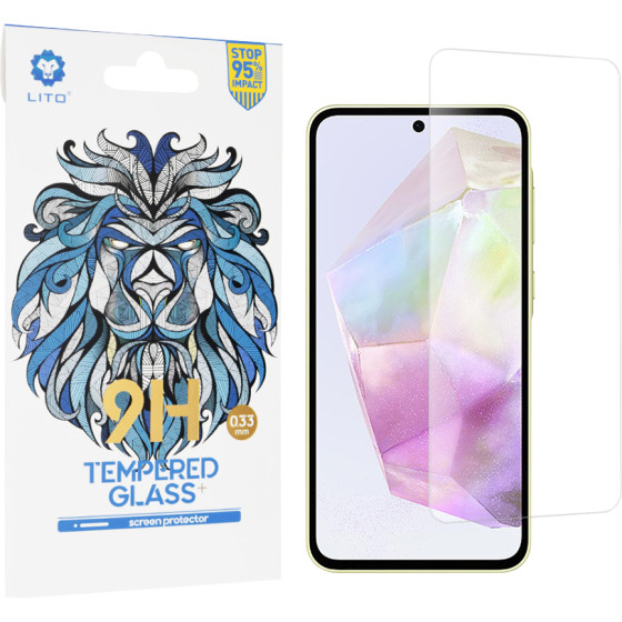 Lito - 2.5D Classic Glass - Samsung Galaxy A35 5G / A55 5G - Clear