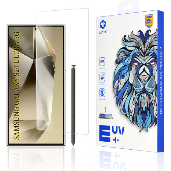 Lito - 3D Uv Glass - Samsung Galaxy S24 Ultra - Clear