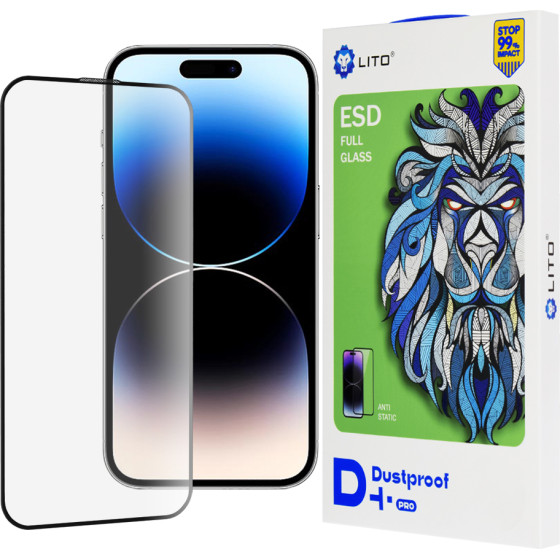 Lito - D+ Pro Dustproof - Iphone 14 Pro - Black