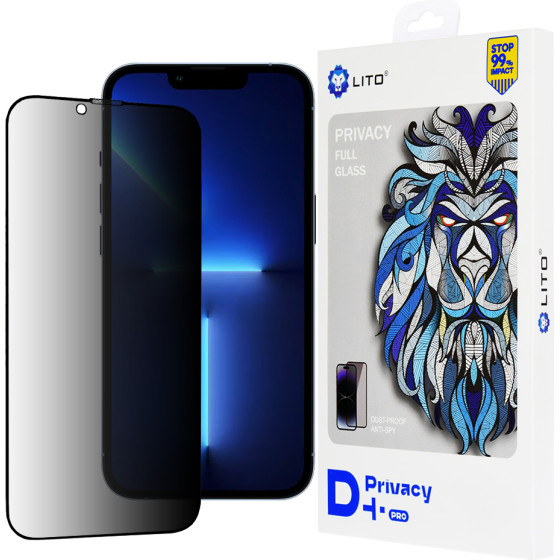 Lito - D+ Pro Privacy - Iphone 13 Pro Max / Iphone 14 Plus - Black