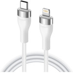 Lito - Data Cable (LD02) - Type-C To Lightning Fast Charging 30W, Tangle-free, 1.2m - White - (LD02-4)