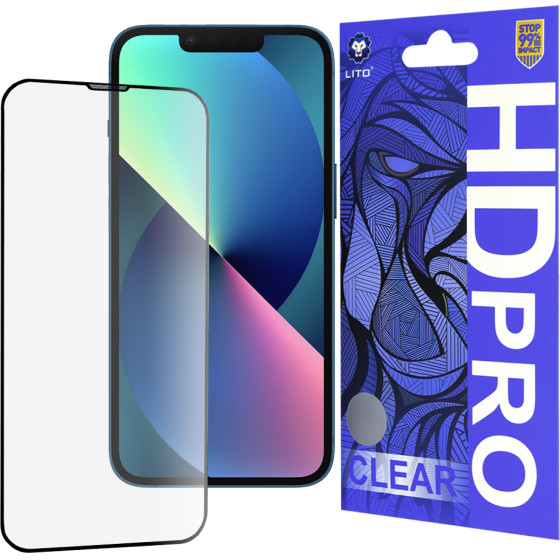 Lito - Hd Pro Clear - Iphone 13 / Iphone 13 Pro / Iphone 14 - Black