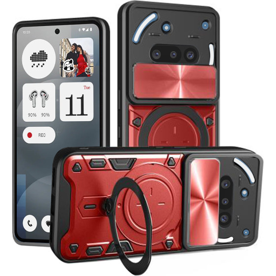 Techsuit - Camguard Pro - Nothing Phone (3a) - Red