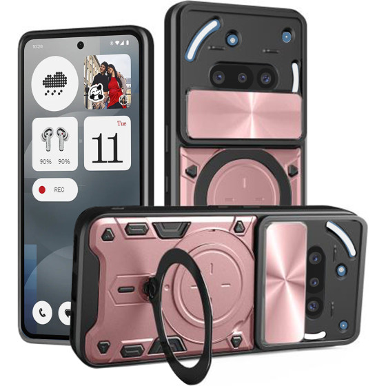 Techsuit - Camguard Pro - Nothing Phone (3a) - Rose Gold