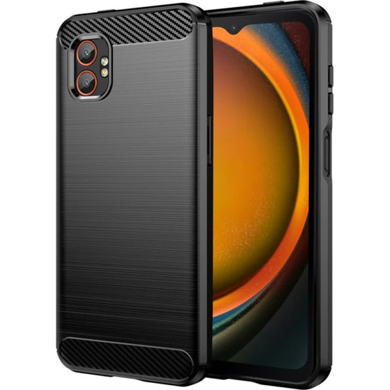 Techsuit - Carbon Silicone - Samsung Galaxy Xcover7 Pro - Black