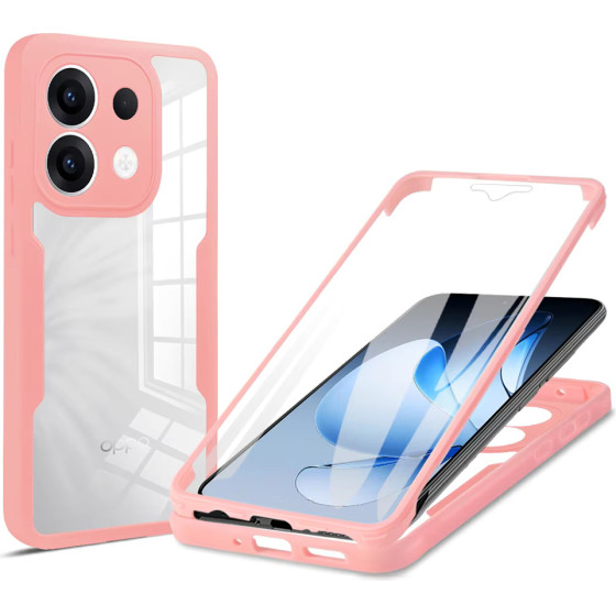 Techsuit - Colorverse 360 Series + Screen Protector - Oppo Reno13 - Pink