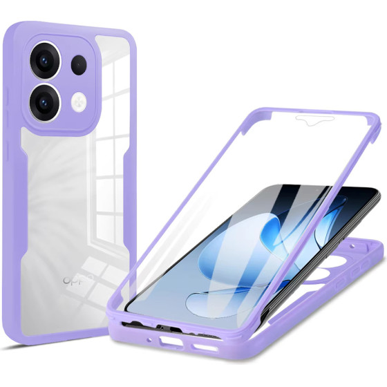 Techsuit - Colorverse 360 Series + Screen Protector - Oppo Reno13 - Purple